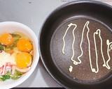 うちの定番！簡単すぎる卵焼き(かに玉)作り方2写真