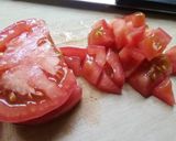 茎わかめサラダとトマトのゴママヨ和え作り方2写真