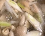 麺つゆ不使用で簡単♪鶏とねぎの温そばつゆ作り方1写真