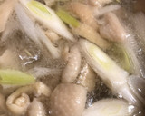 麺つゆ不使用で簡単♪鶏とねぎの温そばつゆ作り方1写真
