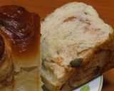 パウンド型のミニ食パン@シナモンロール作り方5写真