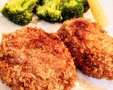 ハンバーグの種で♪楽チン！メンチカツ♥️作り方4写真