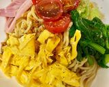 食べる辣油風!冷やし中華!作り方2写真