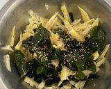 たけのことワカメの出汁風味和え作り方1写真