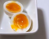 ゆでたまご サイズ別(なかとろとろ)作り方10写真