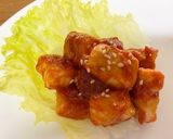 揚げずにヘルシー!ひと口ヤンニョムチキン作り方5写真