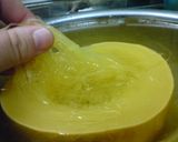 おもしろ食材☆そうめんカボチャ作り方5写真
