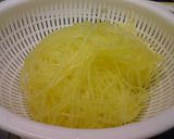 おもしろ食材☆そうめんカボチャ作り方6写真
