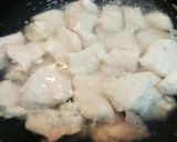 ヘルシー＆節約！【ゆで鶏のラー油葱だれ】作り方7写真