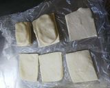 強力粉➕ココナッツMilk➕パイシートで作り方4写真