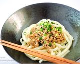 レンジで簡単♡劇ウマ♡ピリ辛肉みそうどん作り方5写真
