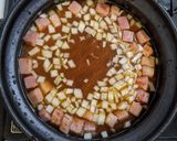 焼ビーフンとお米のミルフィーユ作り方5写真