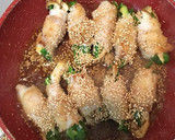 うまうま♡ピーマンとまいたけのゴマ肉巻き作り方8写真