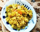 野菜たっぷりカレーピラフ作り方10写真