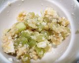 犬ご飯 茄子と鶏のソーメン作り方3写真