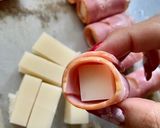 グリル餅ベーコン作り方1写真