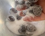 黒糖たっぷり 花豆の柔らか煮豆作り方11写真