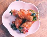 豆苗の豚肉巻き作り方6写真