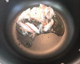 カニカマと水菜の和風スパゲッティ作り方3写真