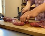 牛すじ肉のカレー(カレールーで代用可能)作り方2写真