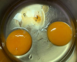 基本の炒り卵(フォーク使用)作り方1写真