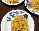 筍とイカのあんかけ焼きそば作り方4写真