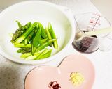 アスパラとホタテの中華炒め♡作り方1写真