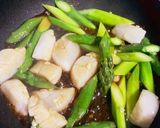 アスパラとホタテの中華炒め♡作り方5写真