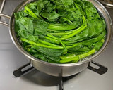 ほうれん草のおひたし☆白だしで作り方1写真