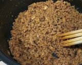 鶏そぼろ丼(干し椎茸を入れ)作り方5写真