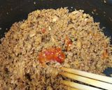 鶏そぼろ丼(干し椎茸を入れ)作り方6写真