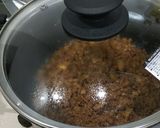 鶏そぼろ丼(干し椎茸を入れ)作り方8写真