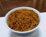 鶏そぼろ丼(干し椎茸を入れ)作り方9写真