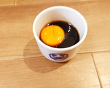 卵白使った後の黄身で☆卵黄のめんつゆ漬け作り方1写真