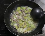 ご飯に合う　白菜と豚バラのすっぱ煮作り方5写真