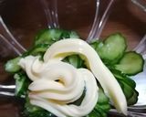 きゅうりのマヨカツオ節和え作り方3写真