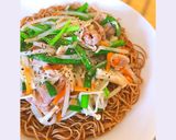 五目あんかけカリカリ揚げ蕎麦作り方11写真