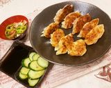 綺麗に焼き揚げるジューシー餃子♡基本作り方16写真