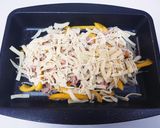 パプリカともやしのツナチーズ焼き作り方3写真