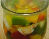 彩り野菜と海老のゼリー寄せ作り方4写真