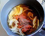 ビーフカレーうどん作り方2写真