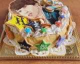 SnowMan向井康二＊キャラケーキ作り方4写真