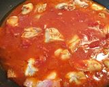 鶏肉とトマトのパスタ作り方7写真