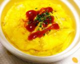 鶏肉入り♡ココットでスフレオムレツ風作り方10写真
