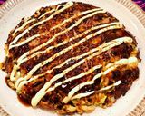 豆腐とモヤシ入りヘルシーお好み焼き作り方5写真