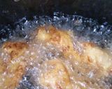 天ぷら粉で簡単　鶏天作り方4写真