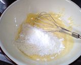 米粉でバナナ風味のスポンジケーキ！！作り方10写真