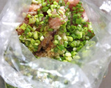 お手軽お手頃♪油揚げの鶏つくねはさみ焼作り方3写真