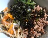 簡単!節約野菜モリモリビビンバ丼作り方8写真