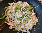 鶏むね肉とピーマンのオイスター炒め作り方7写真